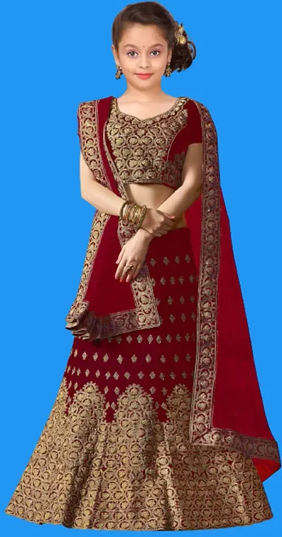 Festive Satin Lehenga Cholis 