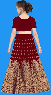 kids girls lehenga choli duptta set-thumb1