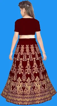 kids girls lehenga choli duptta set-thumb1