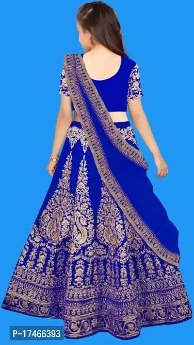 kids girls lehenga choli duptta set-thumb2