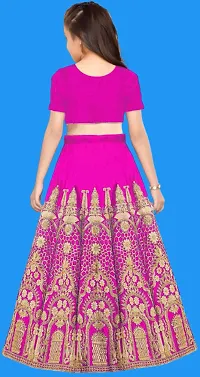 kids girls lehenga choli duptta set-thumb1