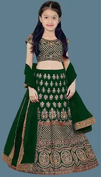 kids girls lehenga choli duptta set-thumb2