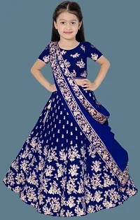 kids girls lehenga choli duptta set-thumb2