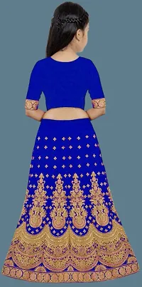 kids girls lehenga choli duptta set-thumb1