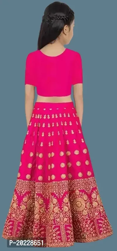 kids girls lehenga choli duptta set-thumb2