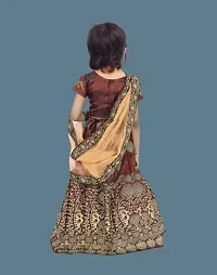 kids girls lehenga choli duptta set-thumb1