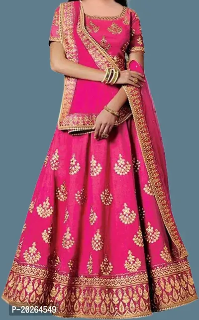 kids girls lehenga choli duptta set-thumb2