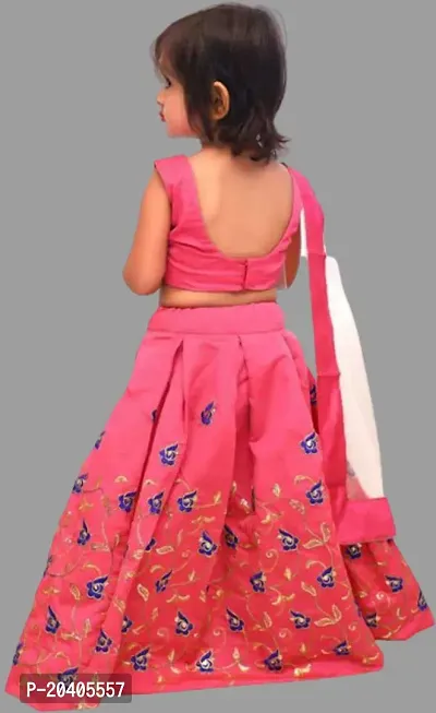 kids girls lehenga choli duptta set-thumb2