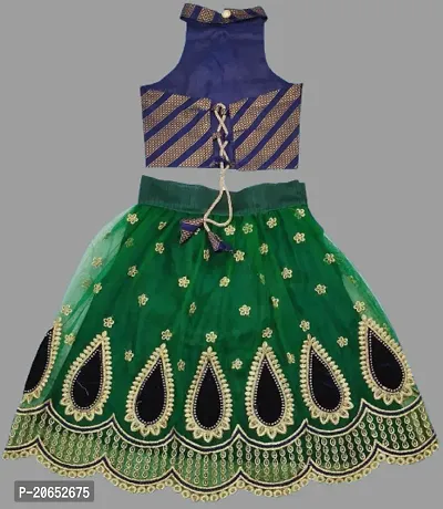 kids girls lehenga choli duptta set-thumb2