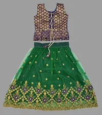 kids girls lehenga choli duptta set-thumb1