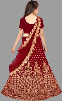 kids girls lehenga choli duptta set-thumb1