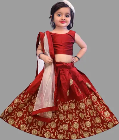 Kids Lehenga Choli Dupatta Set