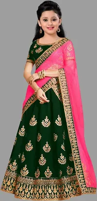 kids girls lehenga choli duptta set-thumb1