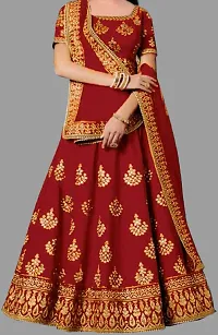 kids girls lehenga choli duptta set-thumb1