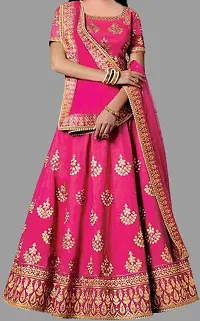 kids girls lehenga choli duptta set-thumb1