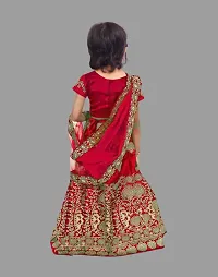 kids girls lehenga choli duptta set-thumb1