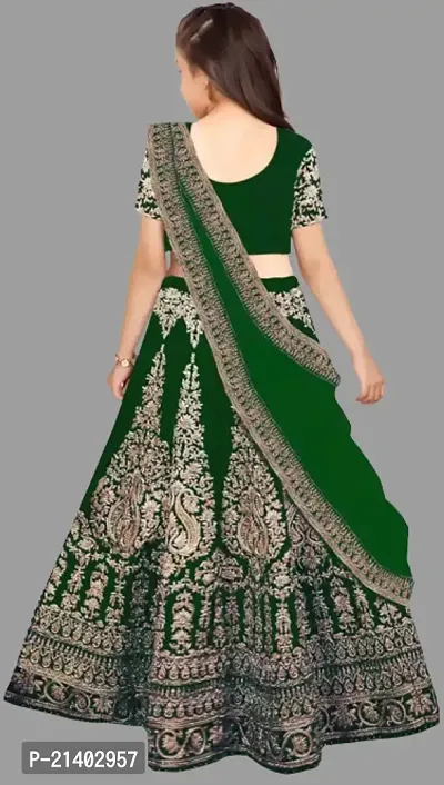 kids girls lehenga choli duptta set-thumb2