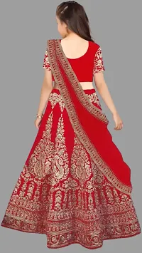 kids girls lehenga choli duptta set-thumb1