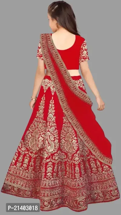 kids girls lehenga choli duptta set-thumb2