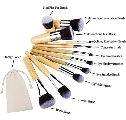 Makeup Brushes Kit (Pack of 11)