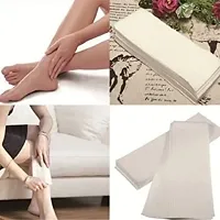 Special Quality, White Disposable Deeply Moisturizing Waxing Strips, Now Woven Fabric Strips Suitable For All Skin Type (Removes Dead Skin Cells) (Pack Of 40 PCs)-thumb1
