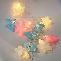 Stylish Look Crack Pastel Star String Lights for Baby Kids Room Birthday Home Decoration (Crack Star String) Material: PVC Net Quantity (N): 1 Color: Multicolor Type: String Lights-thumb2
