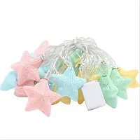 Stylish Look Crack Pastel Star String Lights for Baby Kids Room Birthday Home Decoration (Crack Star String) Material: PVC Net Quantity (N): 1 Color: Multicolor Type: String Lights-thumb1