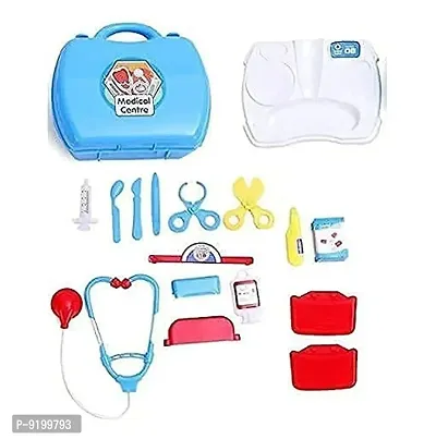 Stylish Little Medical Doctor Accessories Clinic Set, Pretend Play Toy Kit with Stethoscope and Carry Al)-thumb2