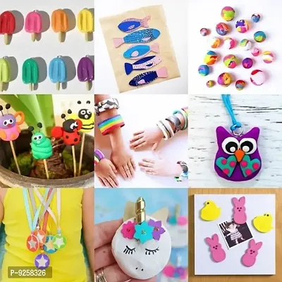 Play with Dough Fun with Dough Clay 10 PCs Clay, (10 PCs Multi-Color) (Pack Of 2)-thumb4