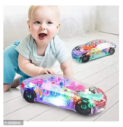 Stylish Transparent Gear Car For Your Little Champ.-thumb3