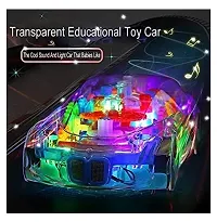 Stylish Transparent Gear Car For Your Little Champ.-thumb1