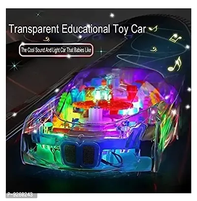 Stylish Transparent Gear Car For Your Little Champ.-thumb2