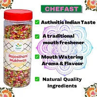 Chefast Rajasthani Mukhwas, Fruit Balls (Khatti Meethi Goli)  Tulsi Mix Mukhwas Pack of 3 [Mouth Freshener, Digestive, After-Meal Snack] 710 gm-thumb3