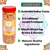 Chefast Punjabi Mukhwas, Fruit Balls (Khatti Meethi Goli)  Colored Saunf Pack of 3 [Mouth Freshener, Digestive, After-Meal Snack] 730 gm-thumb4