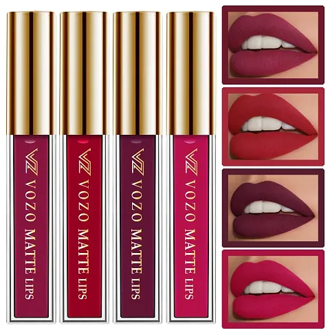VOZO Vibrant Matte Liquid Lipstick - Long-Lasting & Smudge-Proof