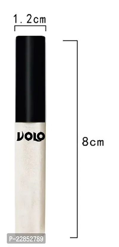 Volo WATERPROOF GLITTER EYE LINER (White, Entick Silver, Olive Green)-thumb5