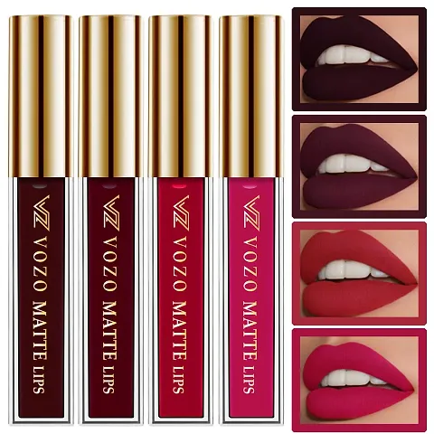 VOZO Vibrant Matte Liquid Lipstick - Long-Lasting & Smudge-Proof