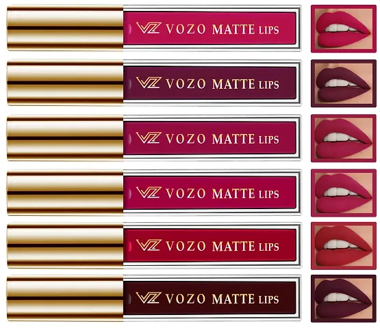 VOZO Velvety Smooth Matte Liquid Lipstick - Non-Drying & Lightweight