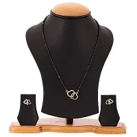 Sunhari Jewels Silver gold Heart Mangalsutra-thumb4