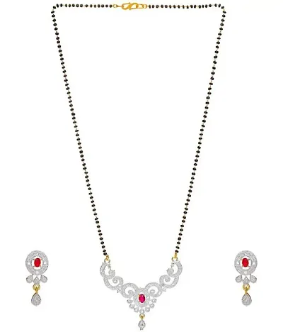 American Diamond Stone Mangalsutra