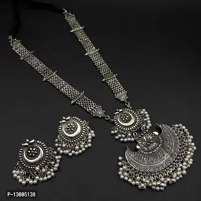 Small Moti Long Necklace set-thumb0