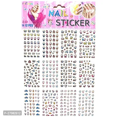 Nail art stickers for kids pack of 3-thumb3