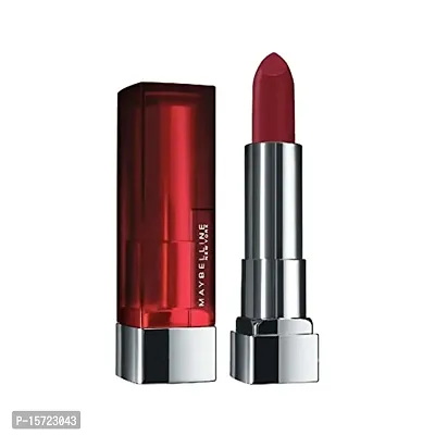 Matte Lipstick, Intense Colour, Moisturised Lips, Color Sensational Creamy Matte, 695 Divine Wine, 3.9G