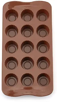 Vastra Silicone Chocolate Jelly Candy Mold Cake Baking Mold Non-Stick Molds for Chocolate(6 pcs Pack)-thumb2