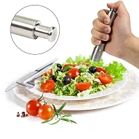 Vastra Stainless Steel Salt and Pepper Grinder with Ceramic Crusher and Adjustable Coarseness-thumb2