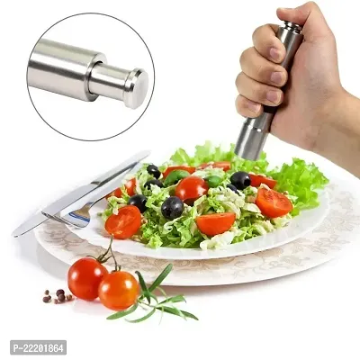 Vastra Stainless Steel Salt and Pepper Grinder with Ceramic Crusher and Adjustable Coarseness-thumb3