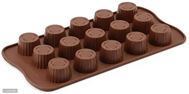 Vastra Silicone Chocolate Jelly Candy Mold Cake Baking Mold Non-Stick Molds for Chocolate(6 pcs Pack)-thumb4