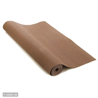 Vastra Multipurpose Diamond Textured Super Strong Anti-Slip Mat Liner,Size 45X500cm (Brown)