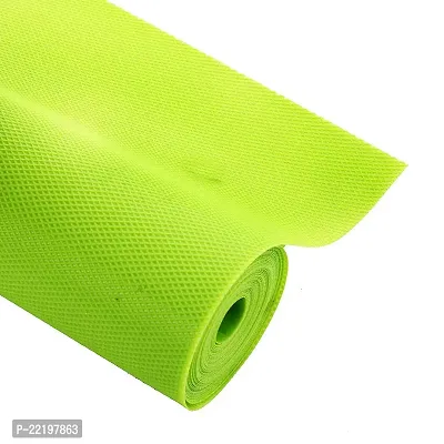 Vastra Multipurpose Ethylene-Vinyl Textured Super Strong Anti-Slip Mat Liner - (Size 45 X 500 cm, 5 Meter Roll, Light Green)-thumb0