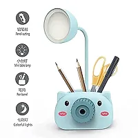 Vastra 4in1 Table Lamp Night Lamp with Pencil Sharpener Pen Stand Mobile Stand for Girls Boys (Battery not Required)(Pack of pc1)-thumb1